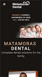 Mobile Screenshot of matamorasdental.com